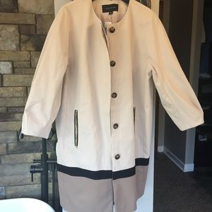 Sale! Ann Taylor colorblock raincoat NWT!